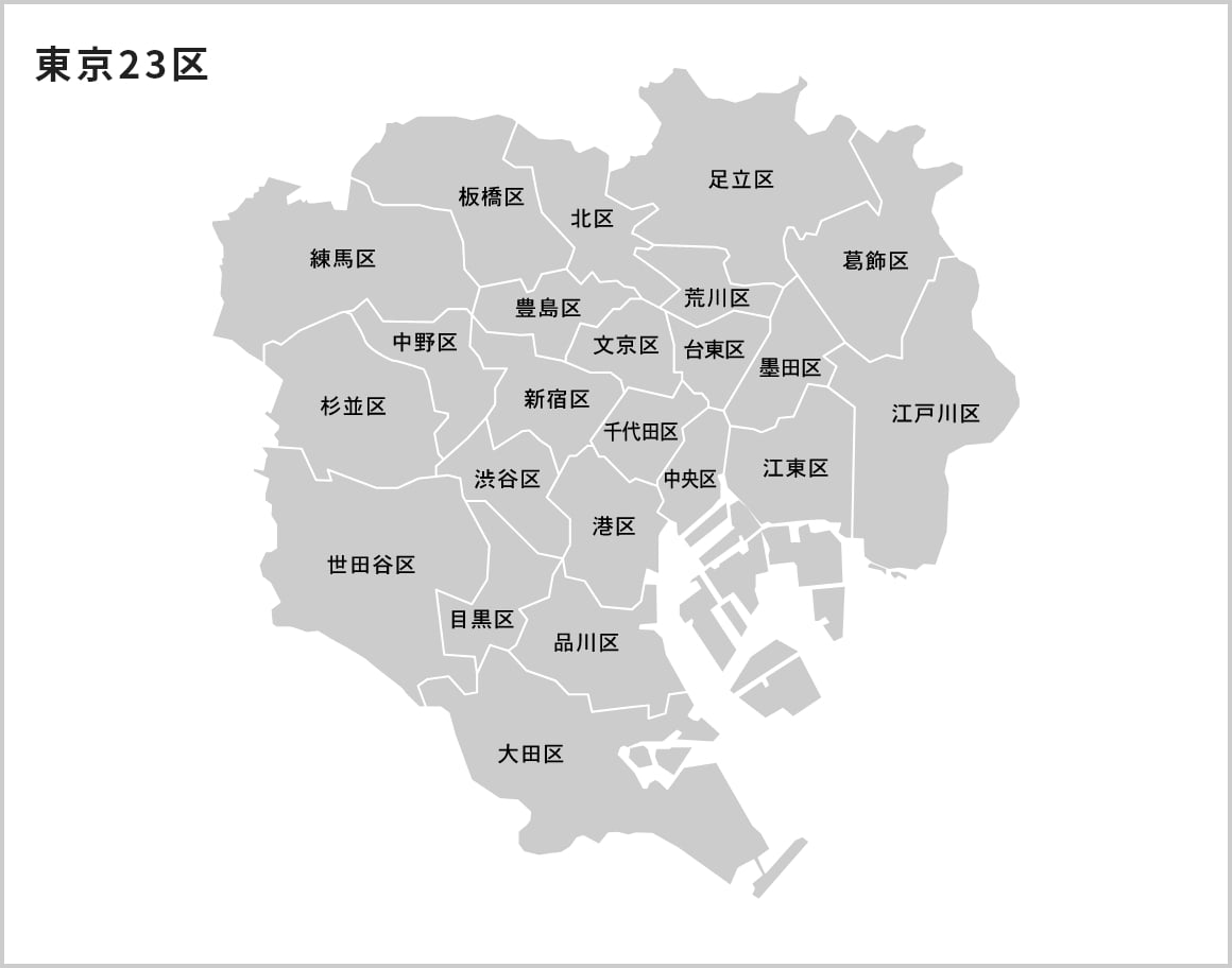 東京23区